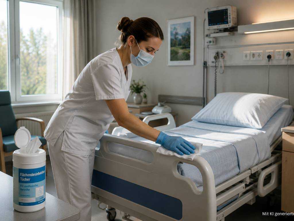 TRBA 250: Beschäftigte bei Hygienemaßnahmen in einer Gesundheitseinrichtung
