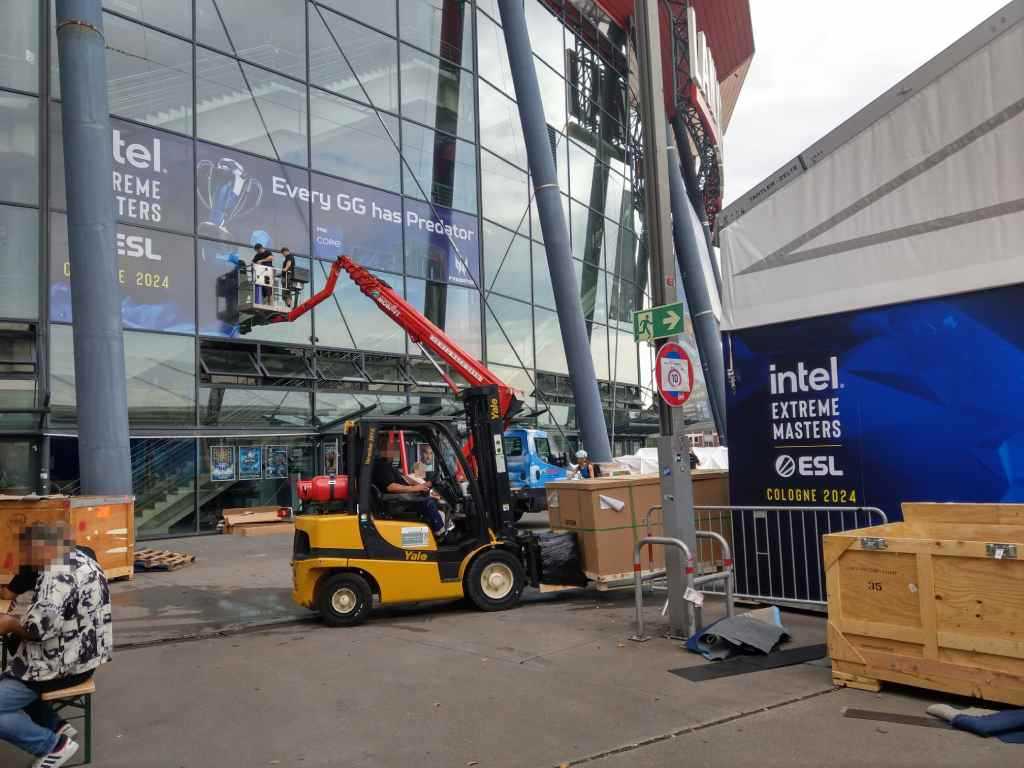 IEM Cologne 2024 Aufbau